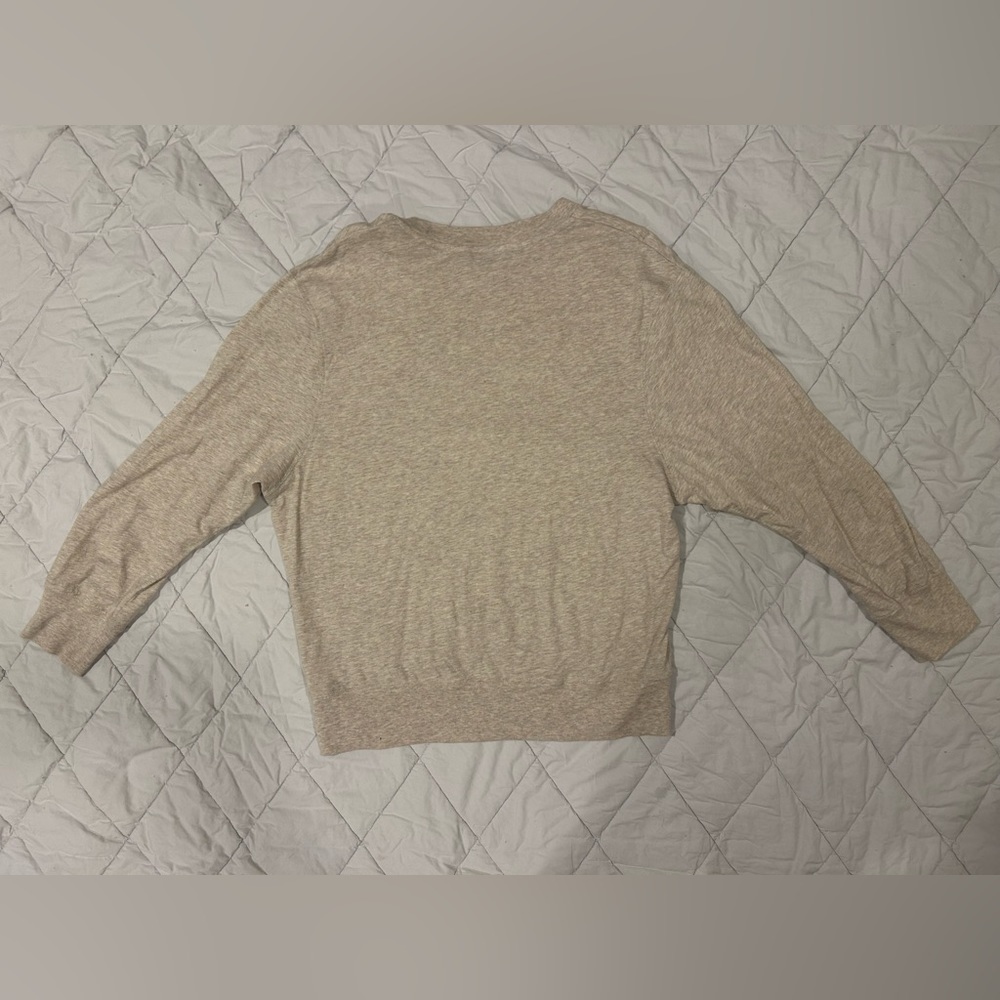 Vince lightweight heathered long sleeve sweater